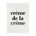 Plakat Crème de la crème