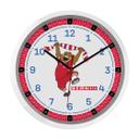 FC Bayern Wanduhr für Kinder - Maskottchen Berni Ø29 cm
