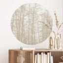 Vinilo decorativo bosque invernal silencioso - Böhmer - Redondo