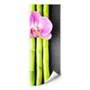 Zelfklevende Poster - Orchid and Bamboo