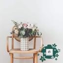 Sticker mural - Pot à fleurs