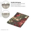 Homing Vorhang mit verdeckten Schlaufen Roja rot -  2.45 x 1.4 m