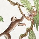 Fotomural de la aventura de los monos en la selva - Kikki Belle
