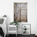 3D Wallsticker shabby vindue Wasinger - Birkeskov