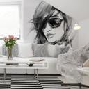 Fototapet I Wear My Sunglasses - 288x260 cm