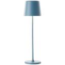 Tischleuchte Cosy, blau, 10 x 37 cm, Metall Tischleuchte Outdoor