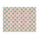 Azulejos Adhesivos rombos turquesa rosa - Treechild - lote de 12