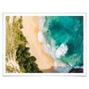 Póster Colombo - Vista de la playa desde arriba