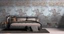 Fotomural de piedra gris beige - Papel pintado tejido-no tejido Livingwalls industriales - mate y liso