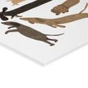 Akrylbillede Legende gravhunde - Illustration af hund - Melin