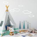 Sæt med skyer 3 wallsticker