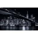 Fototapet New York at Night - 432x260 cm