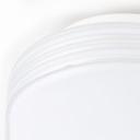Wand- und Deckenleuchte Amelie, silber, weiß, 54 x 54 cm, Deckenlampe