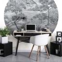 Fujiyama digital tapet i 1,4 m x 1,4 m Fashion for Walls 4 af Guido Maria Kretschmer