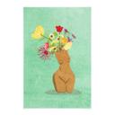Póster de tela Feminidad en flor - Oltmanns