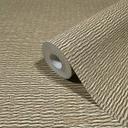Non-woven tapet med vævet træ-look beige tekstil-look