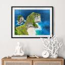 Plakat klippekyst af Nusa Penida - Hugonnard