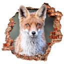 3D Wallsticker van Duijn - Portræt af en ræv