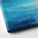 Tableau sur toile L'infini en bleu - Schmucker - Panorama