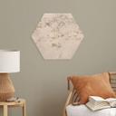 Houten Wanddecoratie in zeshoekige stijl Elegant grenen in Aziatische stijl - Ms Tiff