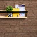 Livingwalls Industrial Papier peint effet pierres Marron Orange 