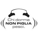 Sticker mural - Chi dorme non piglia pesci