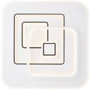 Deckenleuchte Haily, weiß, 49,5 x 7 cm, LED-Deckenleuchte, dimmbar