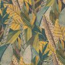 Papel pintado selva amarillo verde - diseño colorido de hojas tropicales - Papel pintado no tejido moderno