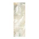 Póster de tela Hojas de palmera blancas abstractas - Kulik - Panorama