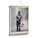 Plakat Banksy - Police Guard Pink Balloon Dog