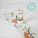 A.S. Création Lovely Kids Frise autocollante enfant - Orange, Vert