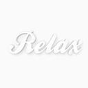 3D Relax - stilfuld kursiv