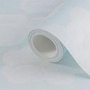 Papel pintado Nube azul claro blanco - papel pintado con motivo de cielo en cuarto de niños