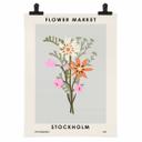 Póster NKTN - Mercado de las flores - Estocolmo