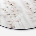 Tableau sur alu-Dibond rond 1X Studio - Herbes fines