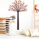 Muursticker Hoge Boom 2-kleurig