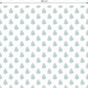 Tapet med grafisk tulipanmønster - tulipaner blå