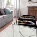 Plateau de table en verre - Vermeer - La fille à la perle - Carré