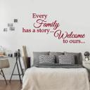 Wallsticker  - Every Family has a story...