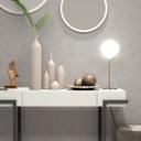 PVC-frit grafisk non-woven tapet med marmorlook og metallisk effekt i taupe