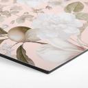 Hexagon Dibond Boho-illustration med blomster og frugter - UN Designs