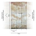 tapet stenvæg beige grå - non-woven tapet Industrial Livingwalls - mat og glat