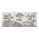 Zelfklevende Keukenachterwand met tuinlandschap in beige - Ms Tiff