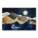 Glasbillede - Stjernehimmel om vinteren - SpaceFrog Designs