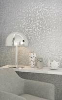 Grafisk tapet, non-woven Novamur Jackie grå, perlemor