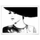 Plakatsæt med billedramme - Fashion & Elegance (sæt af 2)