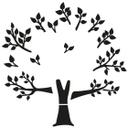 Sticker mural Arbre généalogique XXL