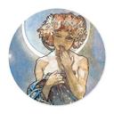Plakat Mucha - the Moon
