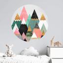 Muursticker Rond Fredriksson - Colourful Mountains