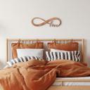 Arte en madera - Amor infinito - Caoba